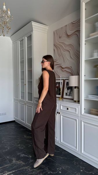 Штани Freedom коричневі, 2XL TROUSERS-FREEDOM-BROWN-2XL фото