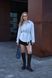Сорочка Denim з поясом з блакитна, 4ХL  SHIRT-DENIM-BLUE-4xL фото 6