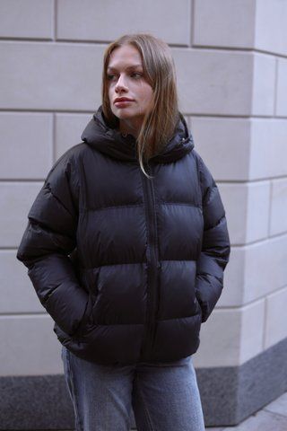 Куртка Basic чорна JACKET-BASIC-BLACK-M фото