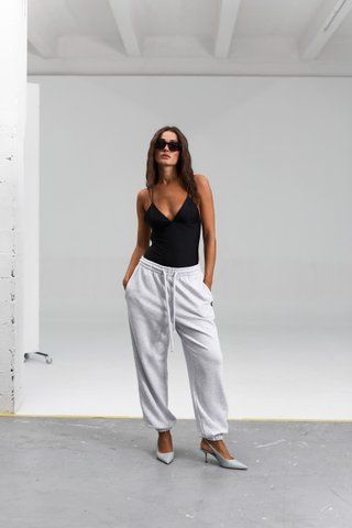 Джогери білий меланж, XL-2XL(110см) dzhohery-bilyi-melanzh-xl-2xl110sm фото