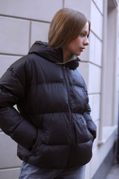 Куртка Basic чорна JACKET-BASIC-BLACK-M фото