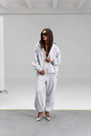 Костюм зіп-овер і джогери, XL-2XL(110см) kostium-vkorochena-zipka-i-dzhohery-xl-2xl-110 фото