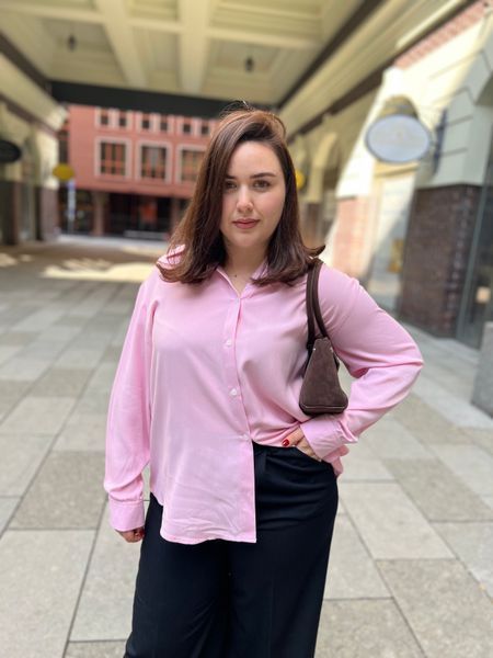 Сорочка Velena рожева, 4XL SHIRT-VELENA-PINK-4XL фото