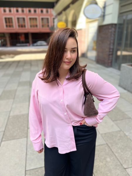 Сорочка Velena рожева, 4XL SHIRT-VELENA-PINK-4XL фото