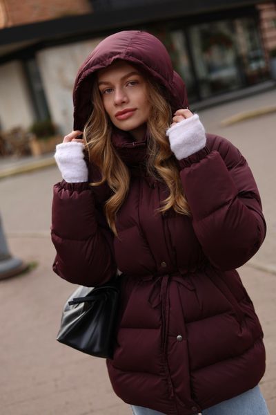 Пуховик Aura вишня, 3XL PUFFER-AURA-CHERRY-3XL фото