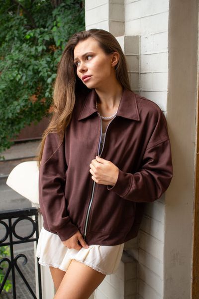 Бомбер Black Chocolate Коричневий, 2XL/3XL BOMBER-BLACKCHOCOLATE-BROWN-2XL/3XL фото