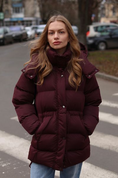 Пуховик Aura вишня, 4XL PUFFER-AURA-CHERRY-4XL фото