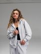 Зіп-худі оверсайз меланж, 3XL-4XL zip-khudi-oversaiz-melanzh фото