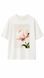 Футболка Fleur молочна, M-L SHIRT-FLEUR-MILK-M/L фото 3