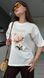 Футболка Fleur молочна, M-L SHIRT-FLEUR-MILK-M/L фото 2