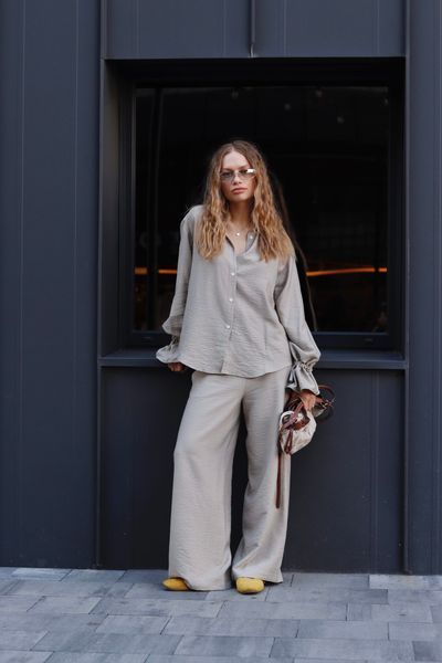 Костюм Bloom бежевий, S SET-BLOOM-BEIGE-S фото