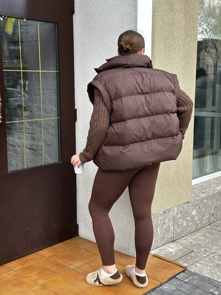 Жилет Warm з поясом коричневий, S WAISTCOAT-WARM-BROWN-S фото