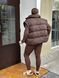 Жилет Warm з поясом коричневий, S WAISTCOAT-WARM-BROWN-S фото 2