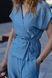 Костюм Soft з блузою-кімоно сіро-блакитний, S SUIT-SOFT-BLUE-S фото 3