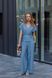 Костюм Soft з блузою-кімоно сіро-блакитний, S SUIT-SOFT-BLUE-S фото 5