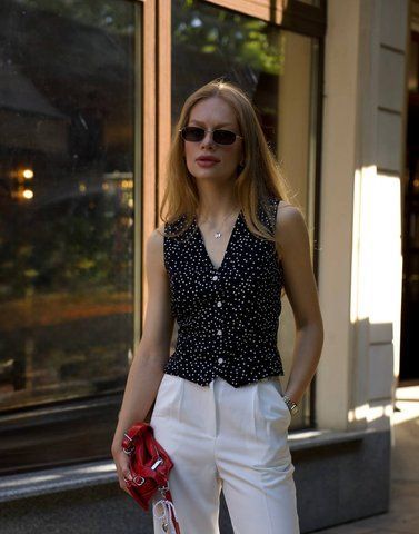 Жилет Muse в горошок, 2XL VEST-MUSE-DOT-2XL фото