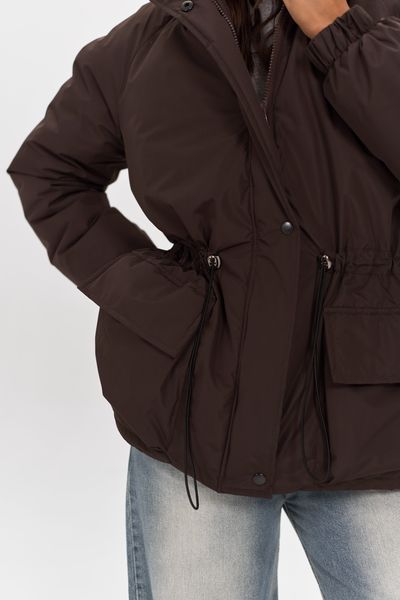 Демісезонна парка з утепленням Livia коричнева, XS-S parka-livia-brown-xs-s фото