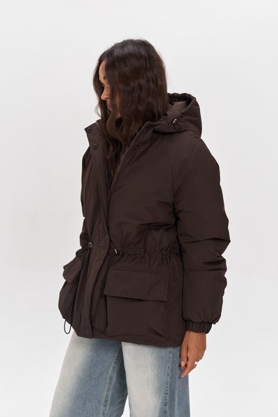 Демісезонна парка з утепленням Livia коричнева, XS-S parka-livia-brown-xs-s фото