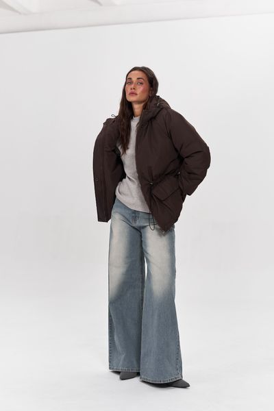 Демісезонна парка з утепленням Livia коричнева, XS-S parka-livia-brown-xs-s фото