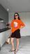 Футболка Fleur помаранчева, M-L SHIRT-FLEUR-ORANGE-M/L фото 2