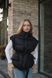 Жилет Warm з поясом чорний, S WAISTCOAT-WARM-BLACK-S фото 1