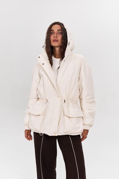 Демісезонна парка з утепленням Livia молочна, XS-S parka-livia-milk-xs-s фото