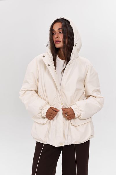 Демісезонна парка з утепленням Livia молочна, XS-S parka-livia-milk-xs-s фото