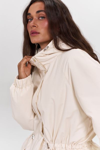Демісезонна парка з утепленням Livia молочна, XS-S parka-livia-milk-xs-s фото