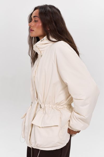 Демісезонна парка з утепленням Livia молочна, XS-S parka-livia-milk-xs-s фото