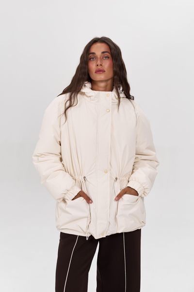 Демісезонна парка з утепленням Livia молочна, XS-S parka-livia-milk-xs-s фото