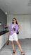 Футболка Fleur фіолетова, M-L SHIRT-FLEUR-VIOLET-M/L фото 2