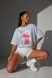 Футболка Fleur блакитна, M-L SHIRT-FLEUR-BLUE-M/L фото 3