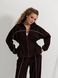 Кофта з акцентними кантами коричнева kofta-z-aktsentnymy-kantamy-korychneva-xl-2xl фото 1