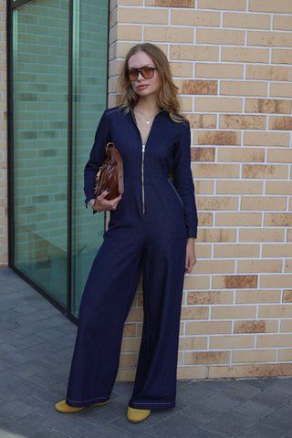 Комбінезон Денім /kombinezon-denim-110 фото