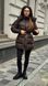 Пуховик Aura коричневий, M PUFFER-AURA-BROWN-M фото 1