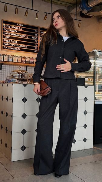 Брюки Vela з темного кашеміру, 4XL TROUSERS-VELA-ECOCASHMERE-L фото
