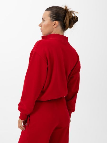 Костюм анорак і палаццо червоний, 3XL-4XL (110) kostium-anorak-i-palatstso-chervonyi-3xl-4xl-110 фото