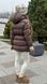 Пуховик Aura молочний шоколад, L PUFFER-AURA-MILKCHOCOLATE-L фото 5