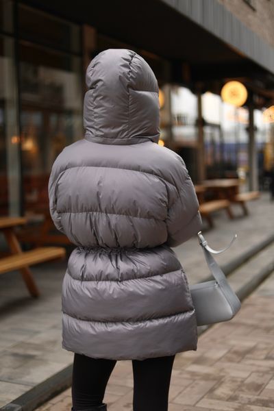 Пуховик Aura сірий, 4XL PUFFER-AURA-GREY-4XL фото