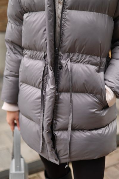 Пуховик Aura сірий, 4XL PUFFER-AURA-GREY-4XL фото