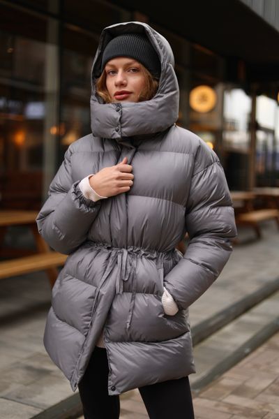 Пуховик Aura сірий, 4XL PUFFER-AURA-GREY-4XL фото