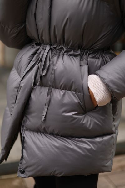 Пуховик Aura сірий, 4XL PUFFER-AURA-GREY-4XL фото