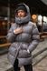 Пуховик Aura сірий, 4XL PUFFER-AURA-GREY-4XL фото 1